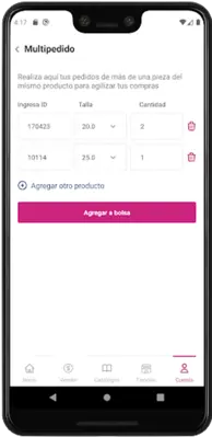 Price Shoes Móvil android App screenshot 2